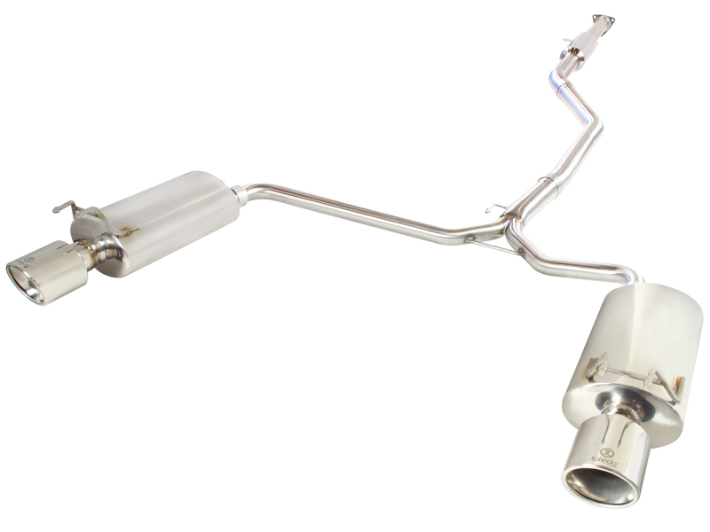 aFe Takeda Exhaust 304SS Dual Cat-Back w/ Polished Tips 13-17 Honda Accord LX/EX/EX-L Sedan L4 2.4L thumbnail 2