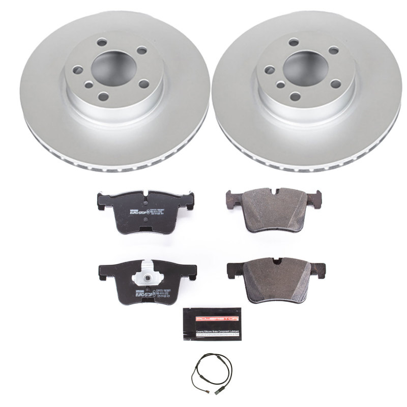Power Stop 11-17 BMW X3 Front Euro-Stop Brake Kit thumbnail 2