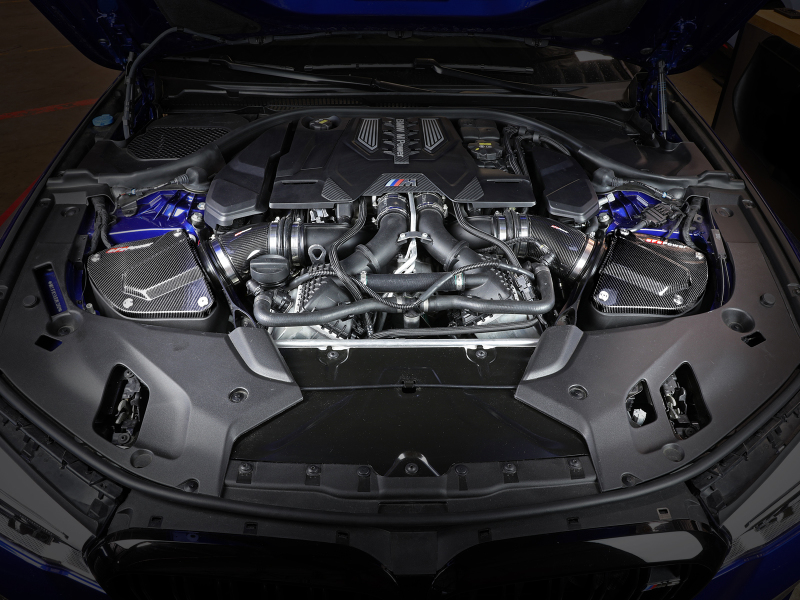 aFe Momentum Black Series Carbon Fiber Pro 5R Air Intake System BMW M5 (F90) 18-19 thumbnail 4