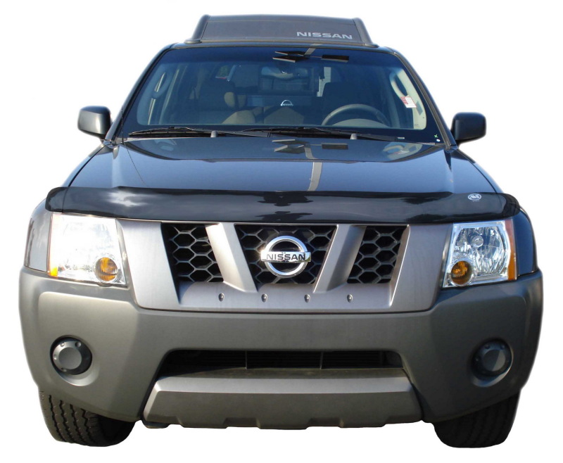 AVS 05-16 Nissan Xterra High Profile Bugflector II Hood Shield - Smoke thumbnail 3
