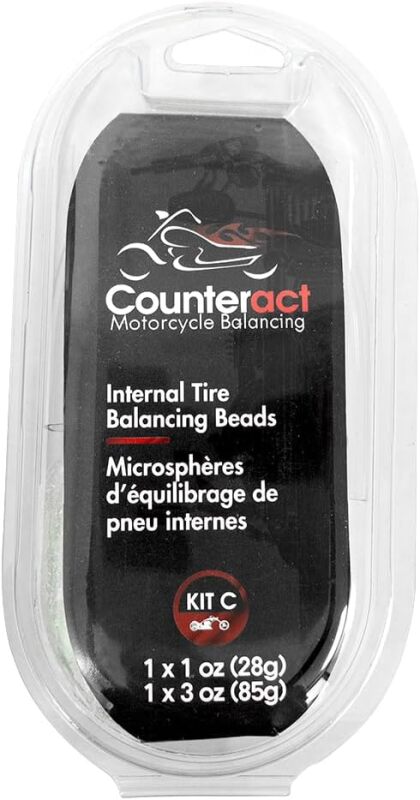 Counteract Motorcycle Balancing Bead DIY Kit: (1) 1oz Bag / (1) 3oz Bag