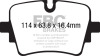 EBC Redstuff Brake Pad Sets