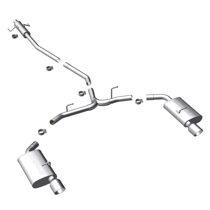 MagnaFlow SYS Cat-Back 2010 Ford Fusion 3.0L/3.5L thumbnail 3