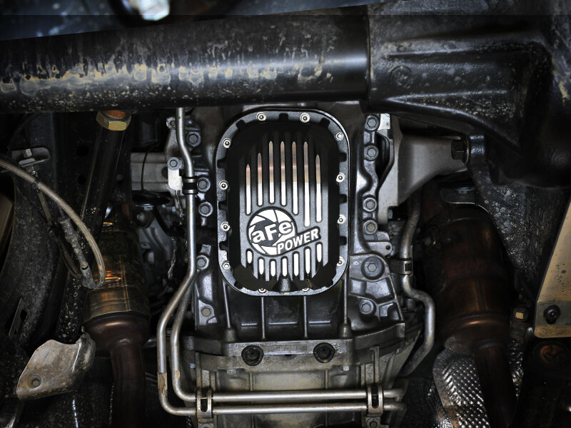 aFe POWER Pro Series Engine Oil Pan Black w/ Machined Fins Jeep Wrangler (JL)/Gladiator 18-25 V6 thumbnail 6