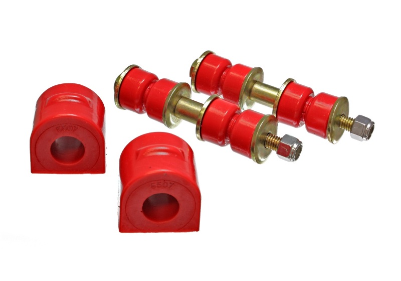 Energy Suspension 00-04 Ford Focus Red 20mm Rear Sway Bar Bushing Set thumbnail 4