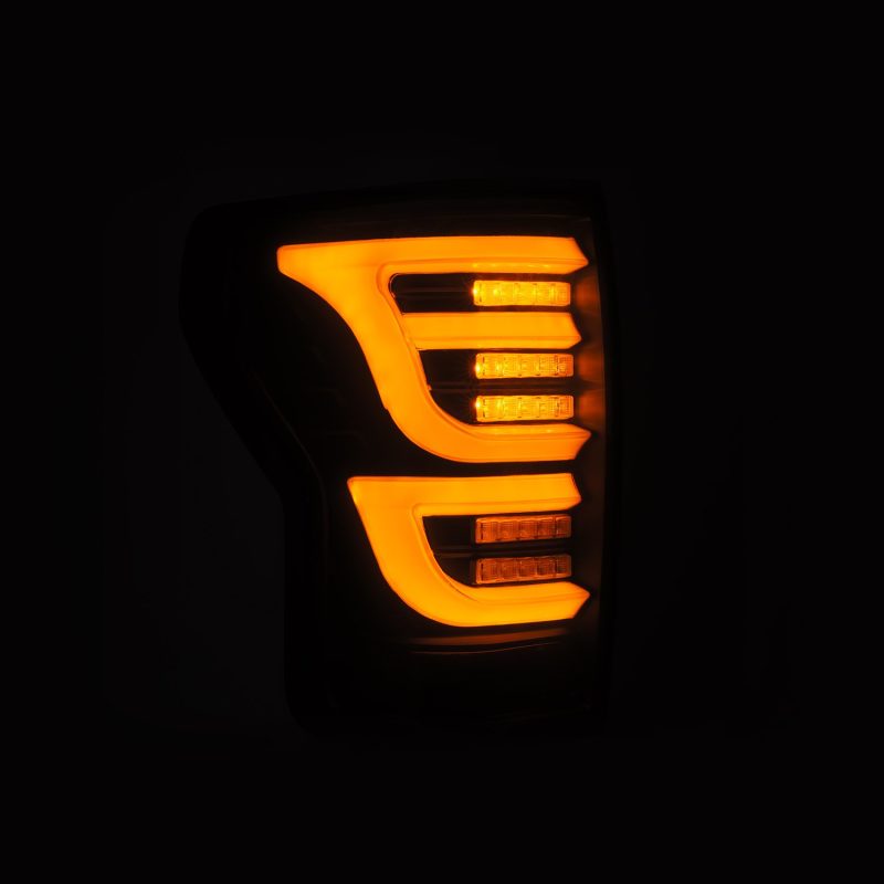 AlphaRex 07-13 Toyota Tundra LUXX-Series LED Tail Lights Black thumbnail 6