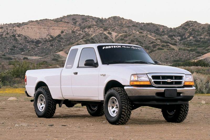 Fabtech 2.5in Perf Sys w/Perf Shks 98-08 Ford Ranger 2WD Coil Spring Front Susp w/4Cyl&3.0L (Bundled Kit) thumbnail 3