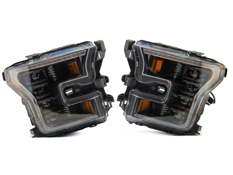 Raxiom 15-17 Ford F-150 CXR Series LED Headlights- Black Housing- Clear Lens thumbnail 8
