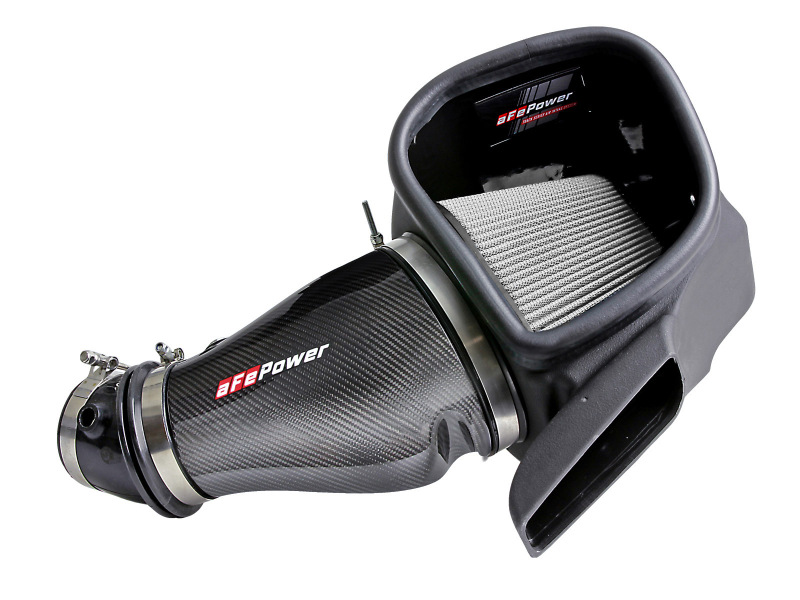 aFe Track Series Carbon Fiber Pro Dry S AIS - 2018 Jeep Grand Cherokee Trackhawk (WK2) V8-6.2L(SC) thumbnail 2