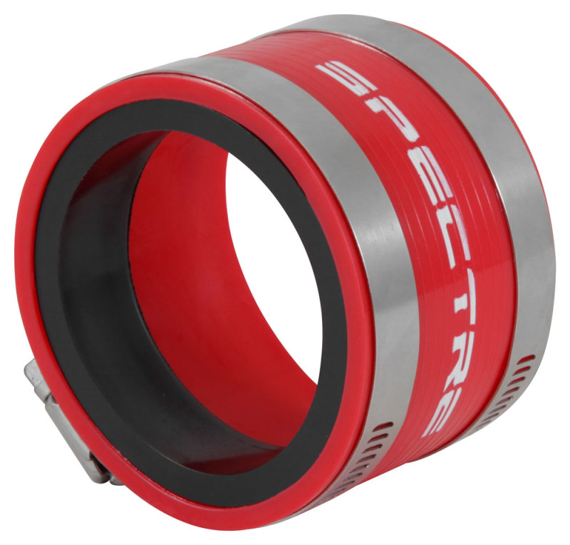 Spectre Coupler 3in. (PVC) w/Insert - Red thumbnail 2