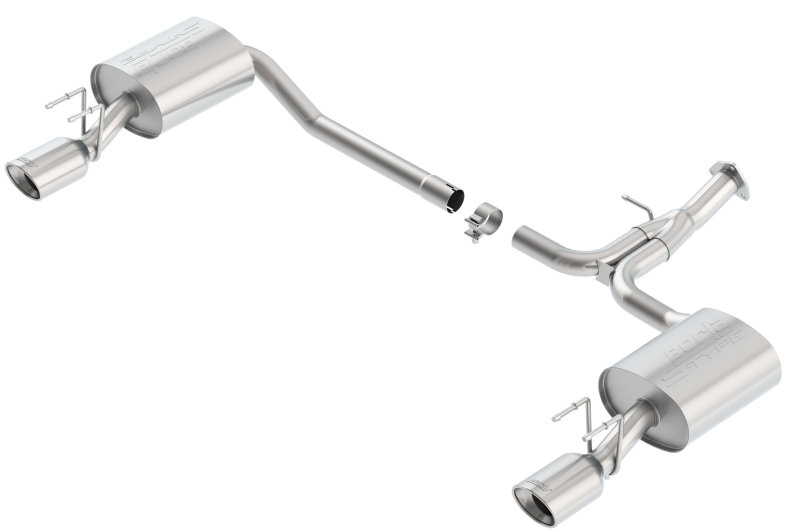 Borla 13-15 Honda Accord Coupe 3.5L FWD SS Rear Section Single Split Rear Exit Touring Exhaust thumbnail 6