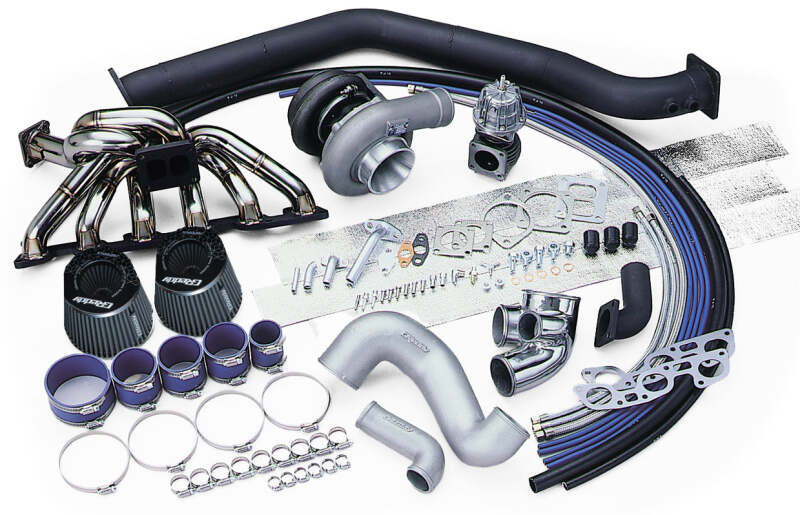 GReddy 89-94 Nissan Skyline GT-R Large Single GReddy/MHI T78 33D 80MM Dia Air Flow Turbo Upgrade Kit thumbnail 2