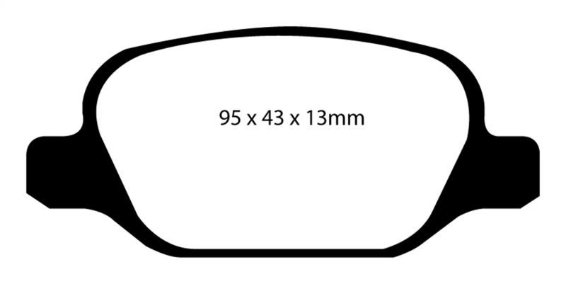 EBC S10 Brake Pad and Rotor Kit (1x ebcGD286, 1x ebcDP21338) thumbnail 5