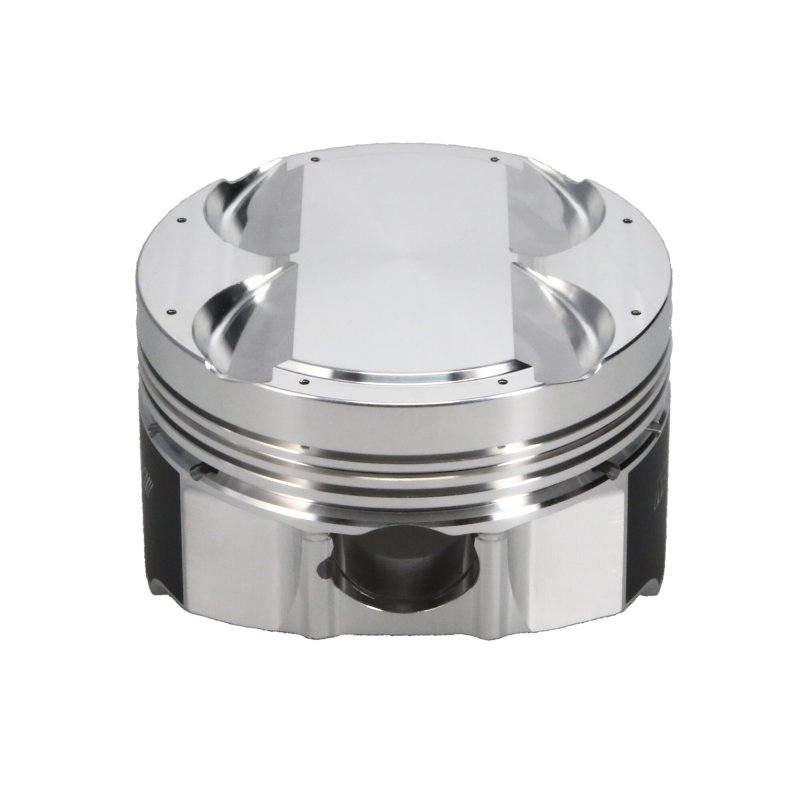 Manley Mitsubishi 4B11 86.5mm Bore 9.0:1 CR -5cc Dish Turbo Tuff Piston Set w/ Rings thumbnail 3
