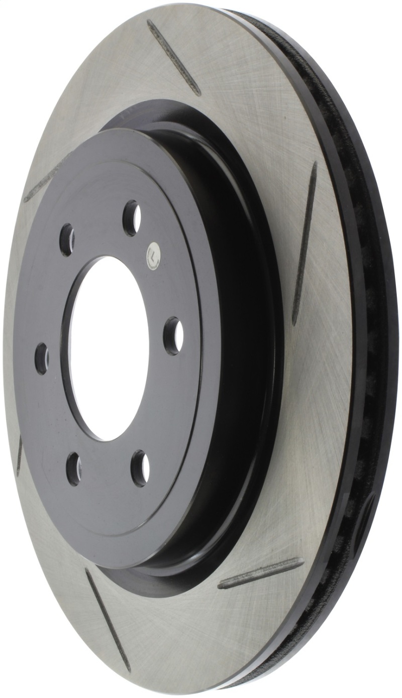 StopTech 2018 Ford F-150 Sport Slotted Rear Left Brake Rotor thumbnail 4