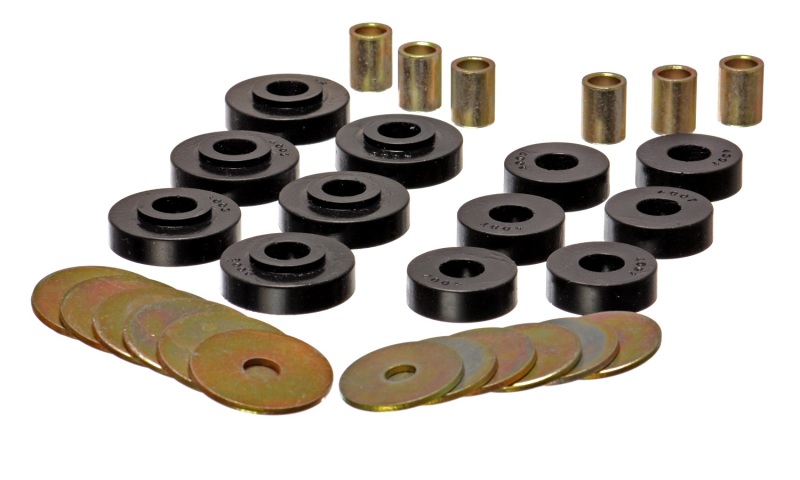 Energy Suspension GM Corvette Black Body Mount Set thumbnail 4