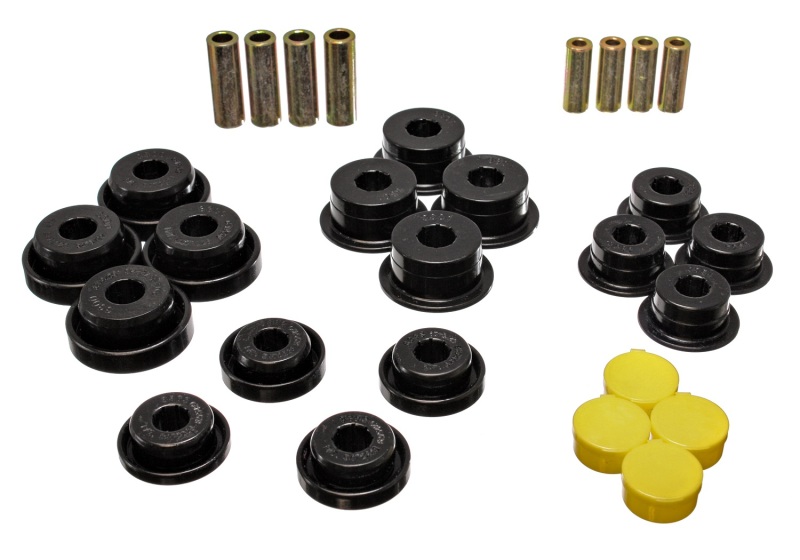 Energy Suspension 97-06 Jeep Wrangler TJ/YJ Black Front Control Arm Bushings (Must reuse OEM Outer S thumbnail 5