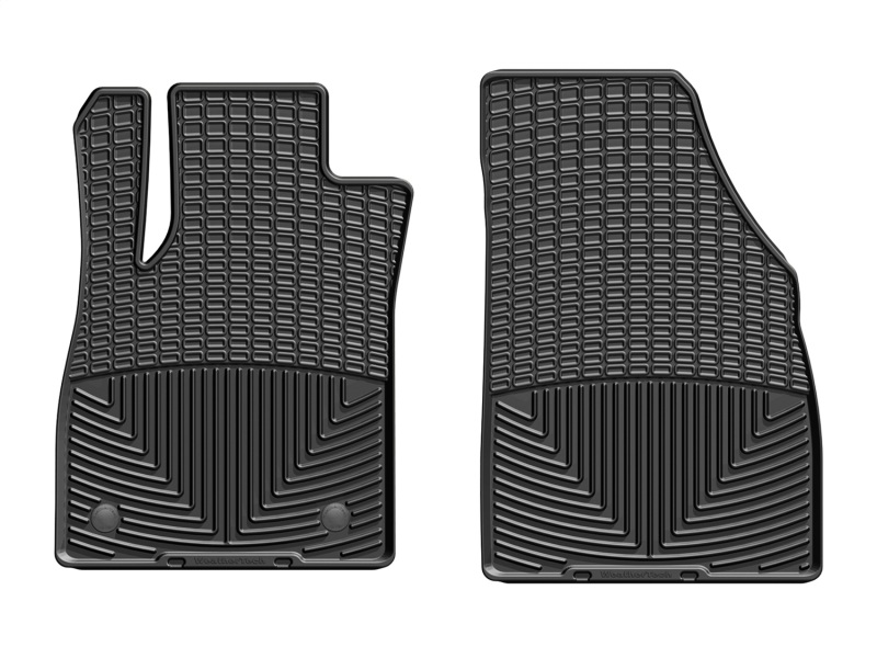 WT Rubber Mats - Front - Blk