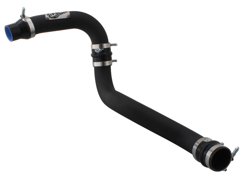 BladeRunner 3 IN Aluminum Hot Charge Pipe Black