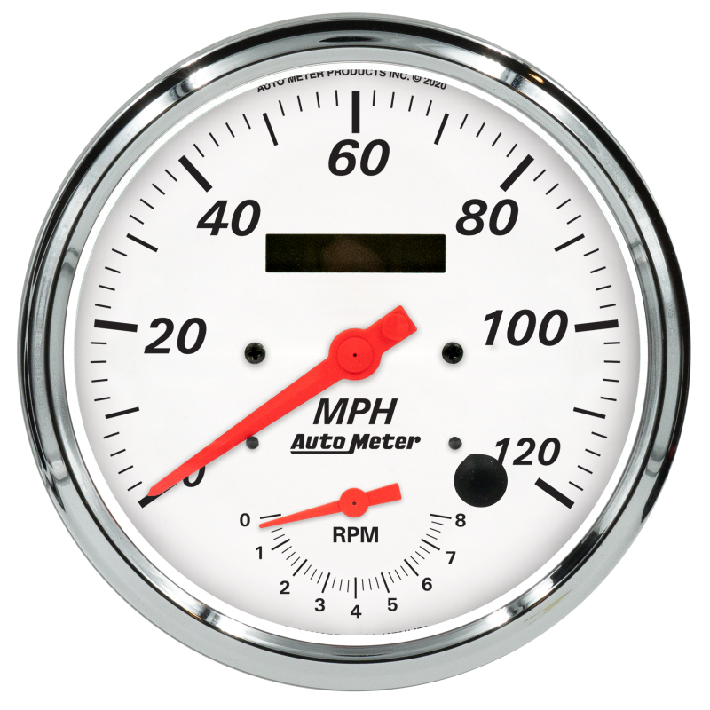 AM Arctic White Gauges