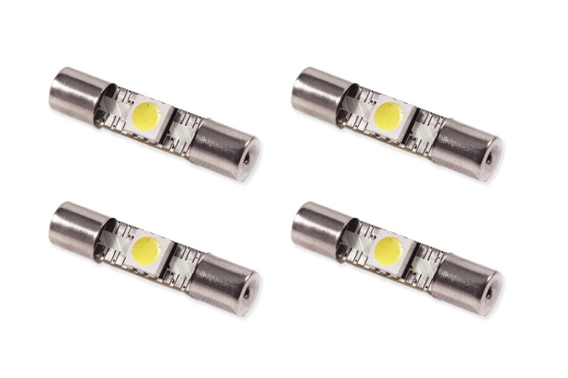 Diode Dynamics 28mm SMF1 LED Bulb - Red Set of 4 thumbnail 2