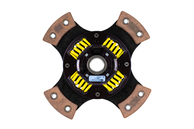 ACT Race Clutch Discs for 2018-2020 ACCORD, 2017-2023 CIVIC, 2023 INTEGRA - 4240510 Disc, Race, 4 Paddle, Ceramic, 1.031 in. 24 Spline, 9.400 in. Disc, use on Honda®, Each thumbnail 4