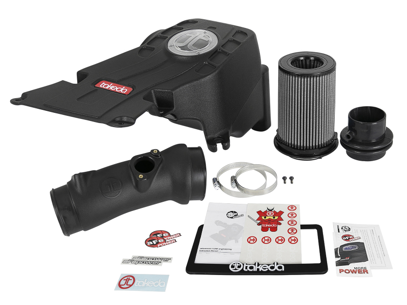 aFe Takeda Momentum Pro DRY S Cold Air Intake System 2018 Honda Accord I4 2.0L (t) thumbnail 4