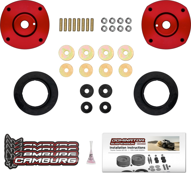 Camburg 07-21 Toyota Tundra 2wd /4wd Dominator Preload Spacer Kit thumbnail 7