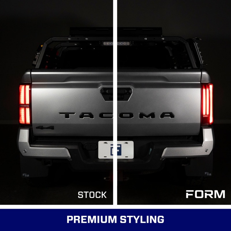 Form Lighting 24-26 Toyota Tacoma LED Tail Lights Red (pair)