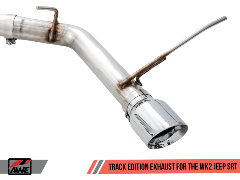 AWE Tuning 2020 Jeep Grand Cherokee SRT Track Edition Exhaust - Chrome Silver Tips thumbnail 8