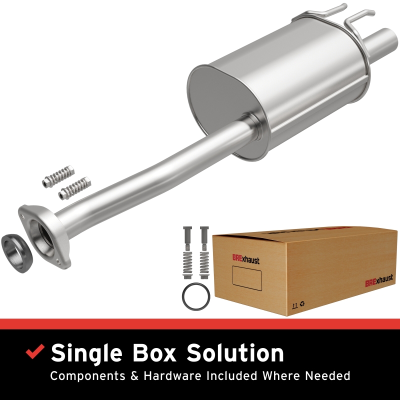 5 X 8in. Oval Straight-Through Performance Exhaust Muffler 12256