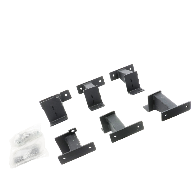 Go Rhino 18-24 Jeep Wrangler JLU 4dr Brackets for Dominator Xtreme Frame Slider - Tex. Blk thumbnail 2