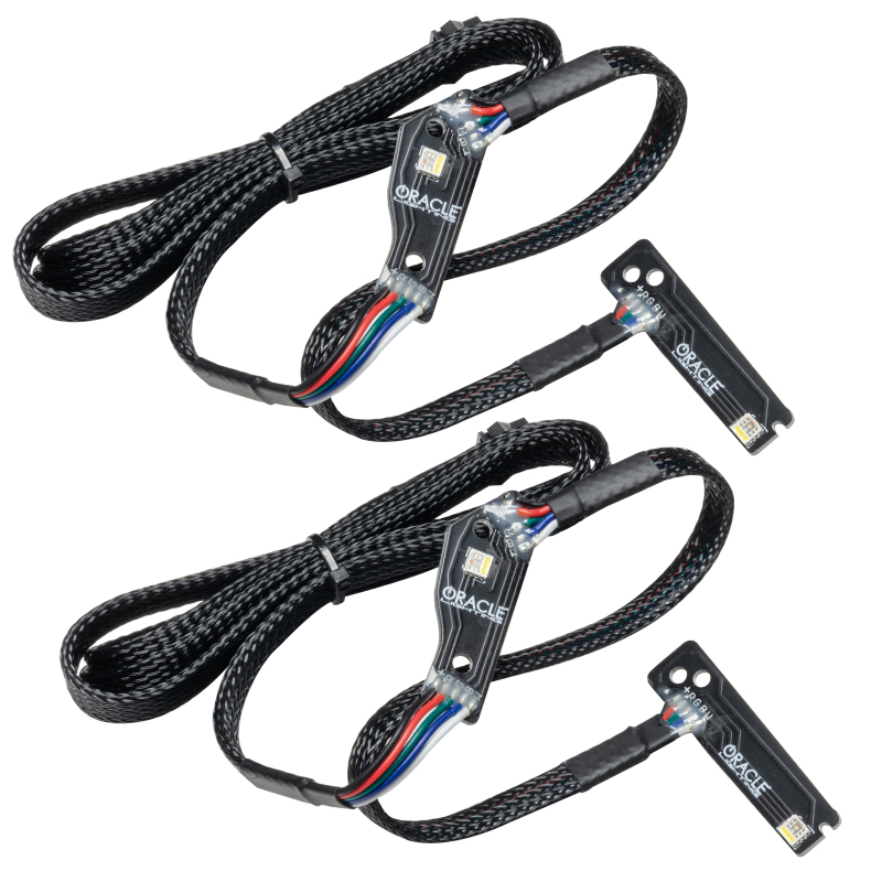 Oracle 15-21 Nissan GT-R RGB+W (Lightning Bolt) Headlight DRL Kit- w/o Controller thumbnail 2