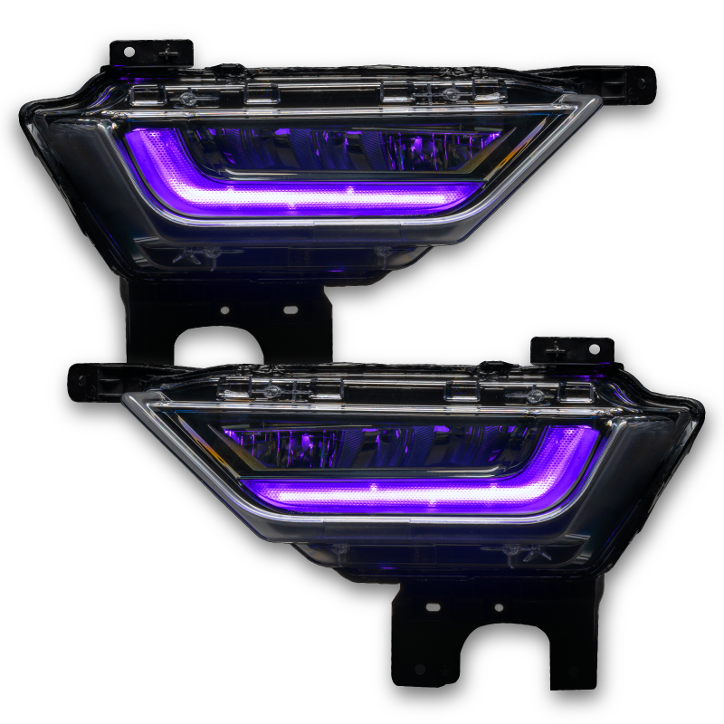 Oracle 21-22 Ford F-150 ColorSHIFT RGB+W Fog Light DRL Upgrade Kit w/ No Controller thumbnail 5