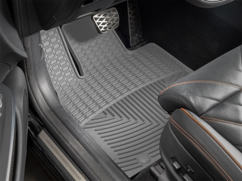 WT Rubber Mats - Front - Grey