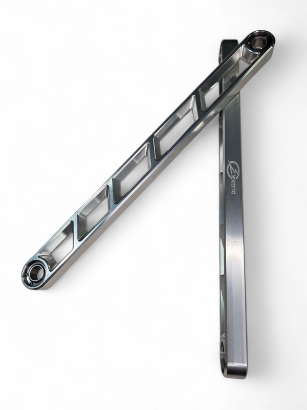 Elektric Offroad 2024+ Can Am Maverick R Rear Sway Bar Links Anodized Clear thumbnail 2