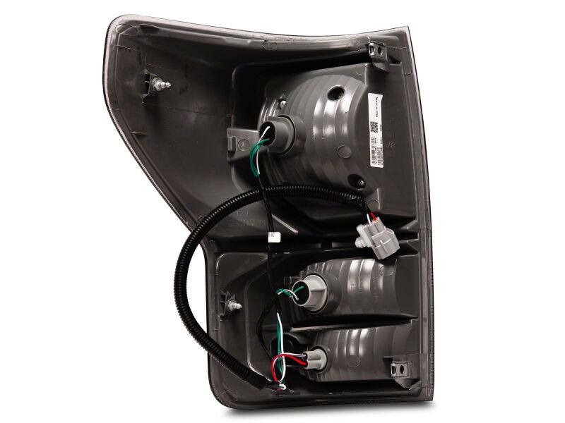 Raxiom 07-13 Toyota Tundra Axial Series Dual C-Shape LED Tail Lights- Black Housing- Smoked Lens thumbnail 2