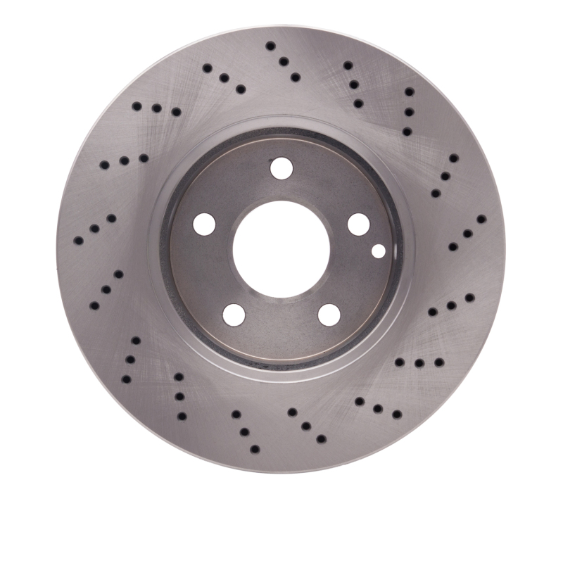 DFC 08-15 Mercedes-Benz C250 Front Drilled Brake Rotor thumbnail 4