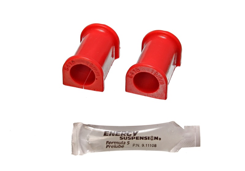 Energy Suspension 95-99 Mitsubishi Eclipse FWD/AWD Red 18mm Front Sway Bar Bushings thumbnail 4