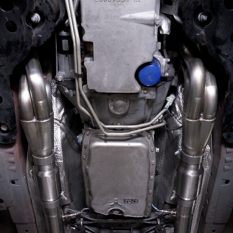 Stainless Works 2008-09 Pontiac G8 GT Headers 2in Primaries 3in Leads Performance Connect w/HF Cats thumbnail 7
