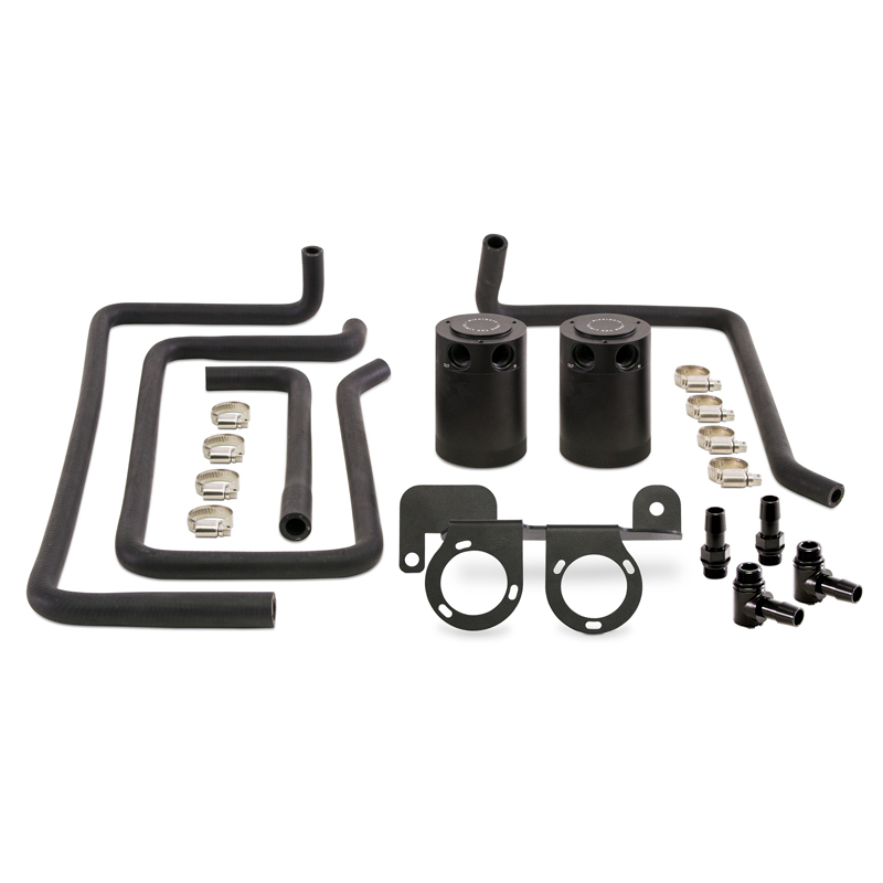 Mishimoto 07-13 Infiniti G37 Baffled Oil Catch Can Kit thumbnail 2
