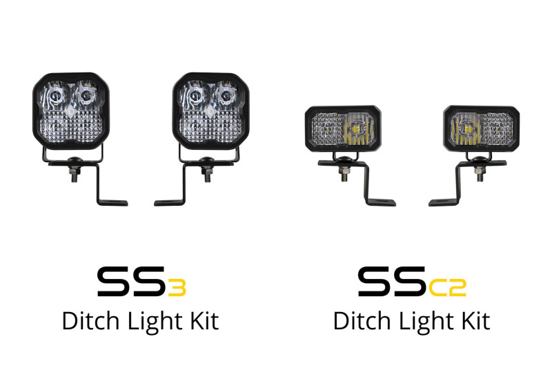Diode Dynamics 21-22 Ford F-150 SS3 Stage Series Backlit Ditch Light Kit - Pro White Combo thumbnail 9