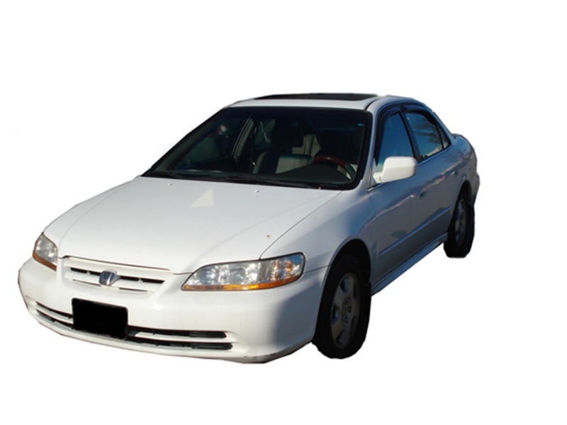 AVS 98-02 Honda Accord Ventvisor In-Channel Front & Rear Window Deflectors 4pc - Smoke thumbnail 4