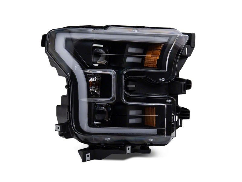Raxiom 15-17 Ford F-150 G3 Projector Headlights w/ LED Accent- Black Housing (Clear Lens) thumbnail 8