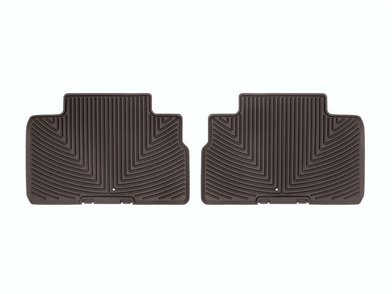 WT Rubber Mats - Rear - Cocoa