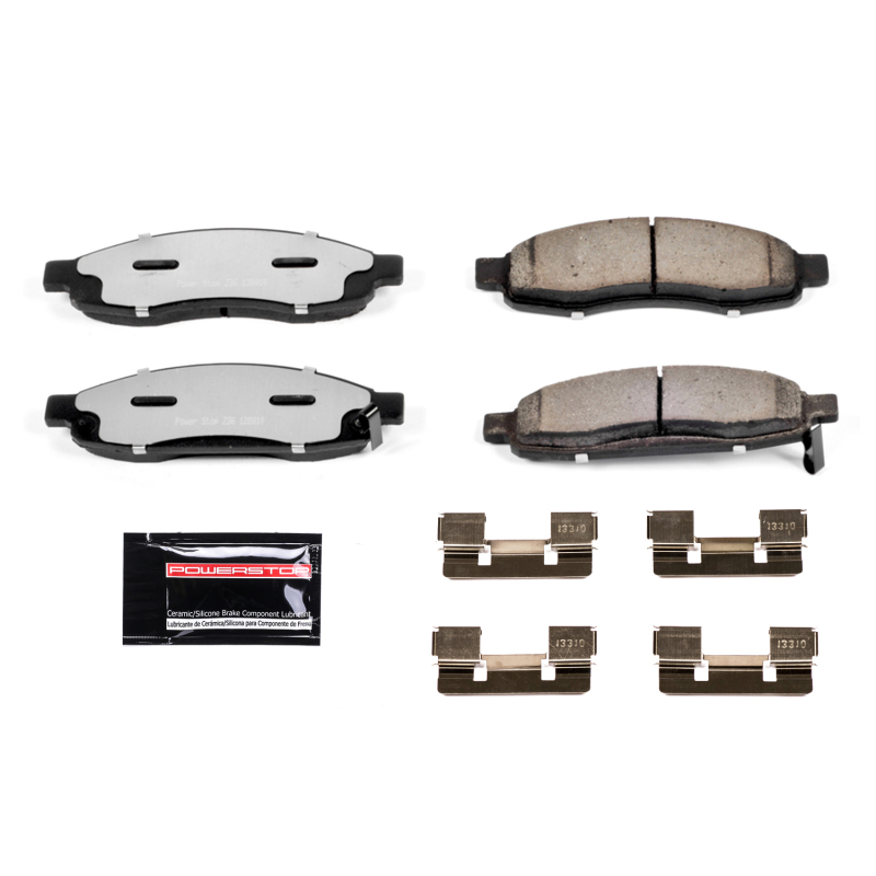 Power Stop 05-07 Nissan Titan Front and Rear Z36 Coated Kit w/Calipers (Bundled Kit) thumbnail 3