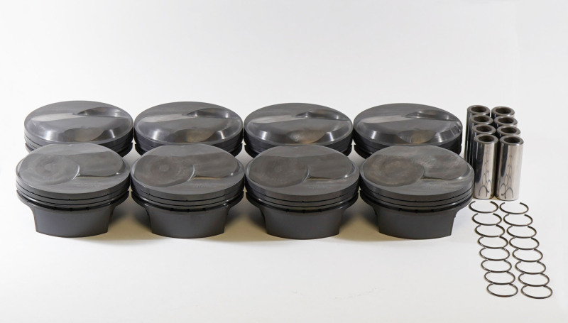 Mahle MS Piston Set Chevy Big Block 568ci 4.61in Bore 4.25in Stk 6.535in Rod .99 Pin - Set of 8 thumbnail 2