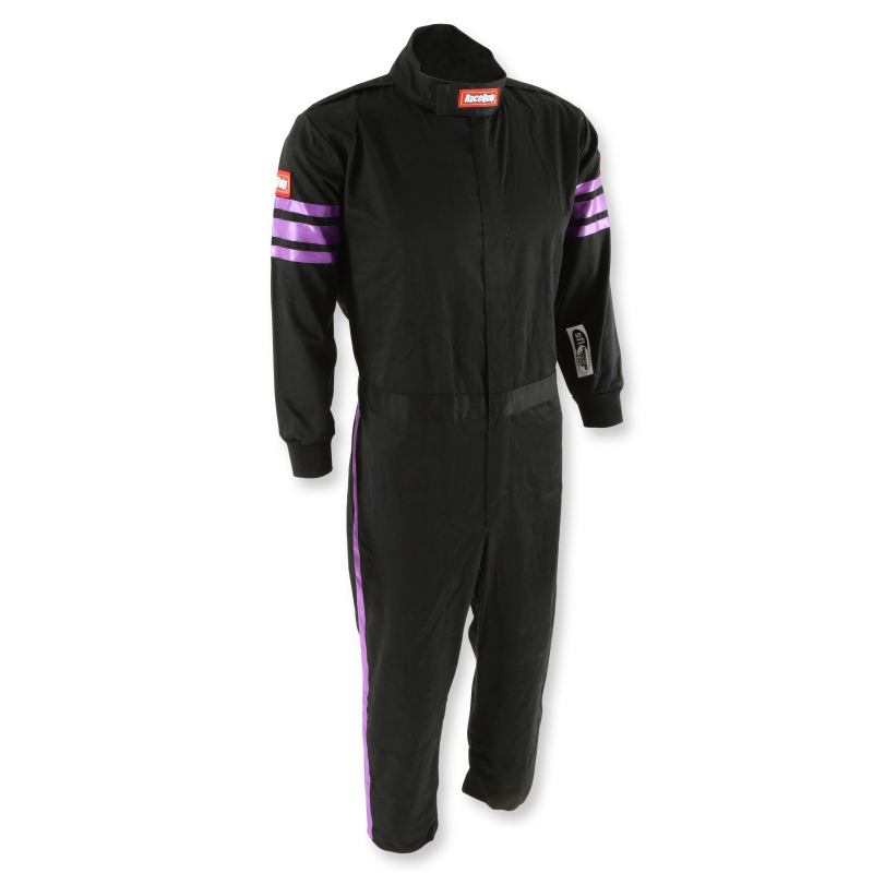 RaceQuip Purple Trim SFI-1 JR. Suit - KXSM thumbnail 3