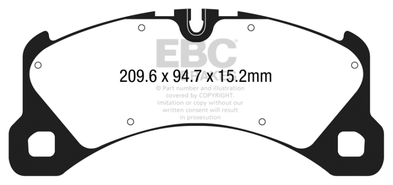 EBC Yellowstuff Brake Pad Sets