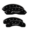 MGP 4 Caliper Covers Engraved Front & Rear Gen 5/RS Black finish silver ch thumbnail 7